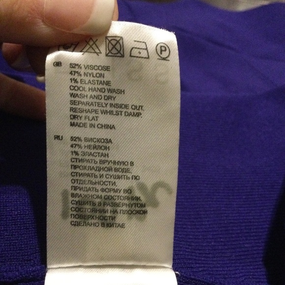 The Reiss Archive Royal Blue Jamie Knitted Dress 4 - Picture 14 of 15